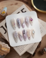 The Cygnus Reusable Press On Nails