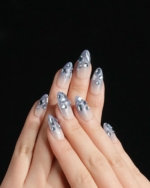 Azure Dream Reusable Press On Nails - Image 2