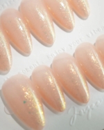 Apricot Fizz Reusable Press On Nails - Image 4
