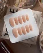 Apricot Fizz Reusable Press On Nails - Image 2