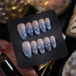 Azure Dream Reusable Press On Nails