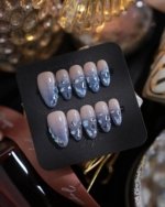 Azure Dream Reusable Press On Nails