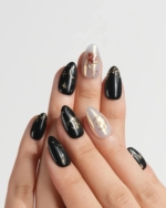 Baroque Noir Reusable Press On Nails - Image 2