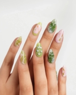 Berry Matcha Reusable Press On Nails - Image 2