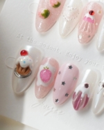 Berry Pudding Reusable Press On Nails