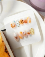 Caramel Toast Reusable Press On Nails - Image 4