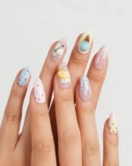 Cream Scoop Reusable Press On Nails - Image 2