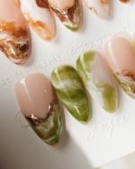 Double Latte Reusable Press On Nails