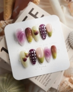 Fresh Fig Reusable Press On Nails - Image 3