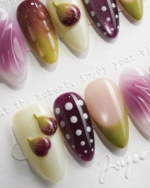 Fresh Fig Reusable Press On Nails