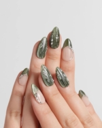 Gilded Pine Reusable Press On Nails - Image 4