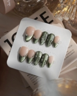 Gilded Pine Reusable Press On Nails - Image 2