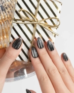 Glitter Logic·Black Reusable Press On Nails - Image 2