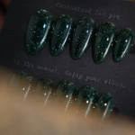 Glowing Forest Reusable Press On Nails