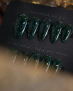 Glowing Forest Reusable Press On Nails
