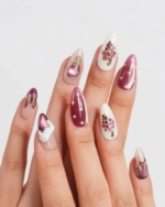 Grape Sorbet Reusable Press On Nails