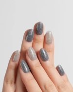 Icy Fog Reusable Press On Nails