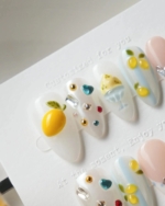 Limoncello Reusable Press On Nails - Image 2