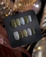Moss Code Reusable Press On Nails - Image 3