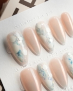 Opal Moon Reusable Press On Nails