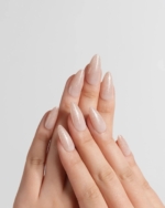Peach Glaze Reusable Press On Nails