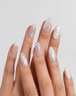 Pearl Dot Reusable Press On Nails - Image 3