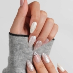 Pearl Dot Reusable Press On Nails
