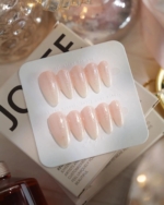 Sheer Stardust Reusable Press On Nails - Image 2