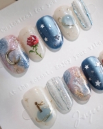 The Little Prince Reusable Press On Nails